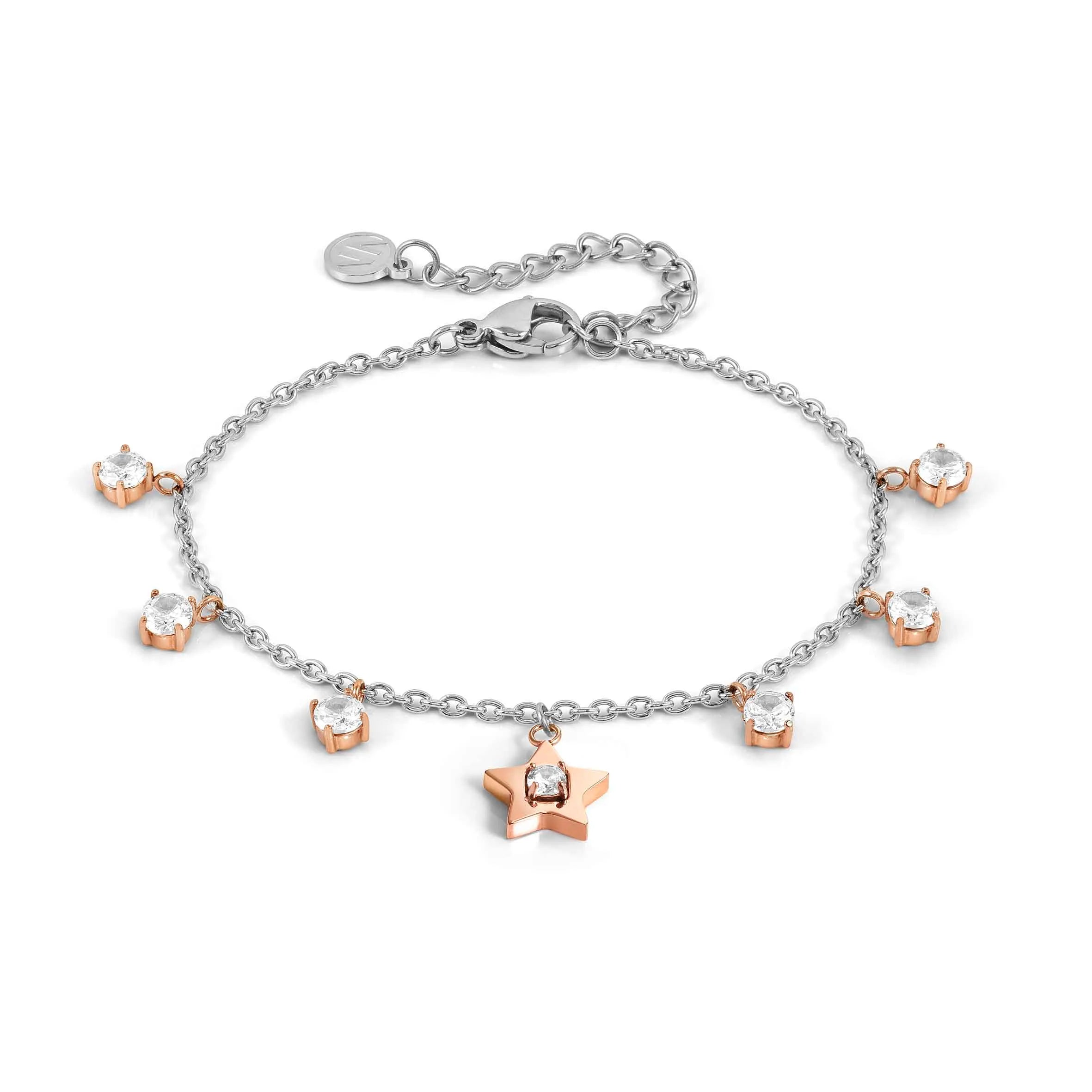 Bracciale Mysophie con stella e zirconi