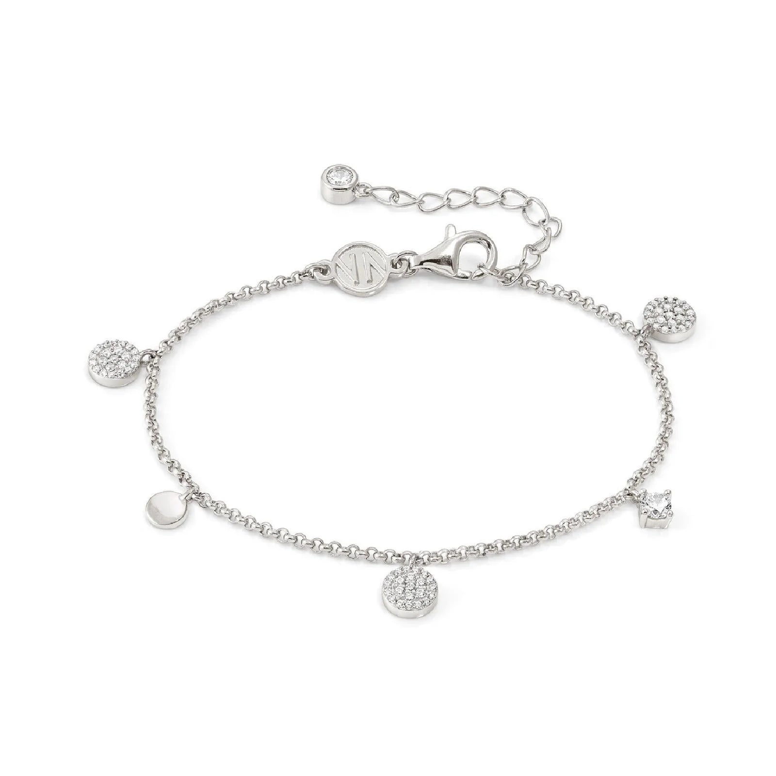 Bracciale Lucentissima charm pendenti e cubic zirconia