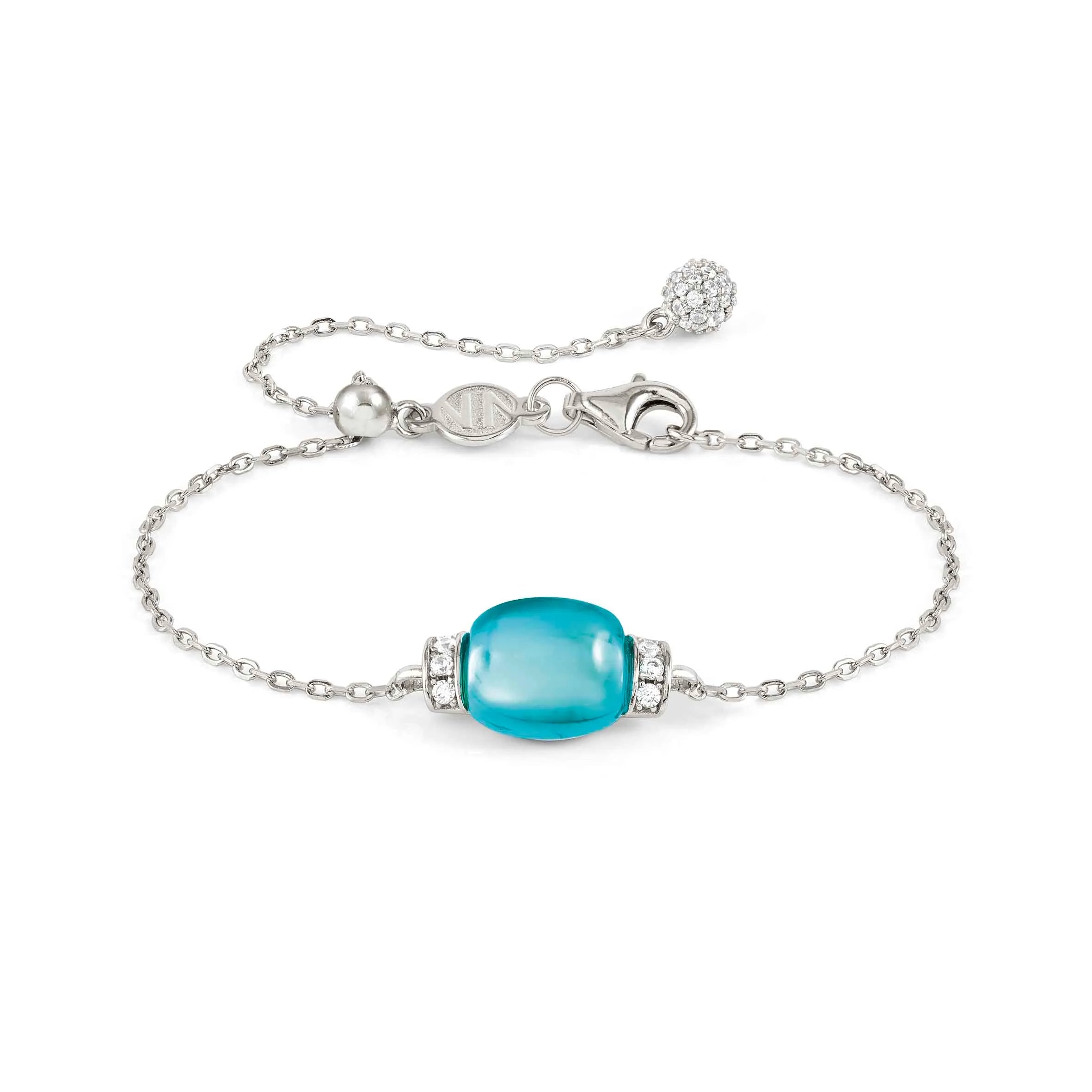 Bracciale MyRadiance con pietra Topazio azzurro