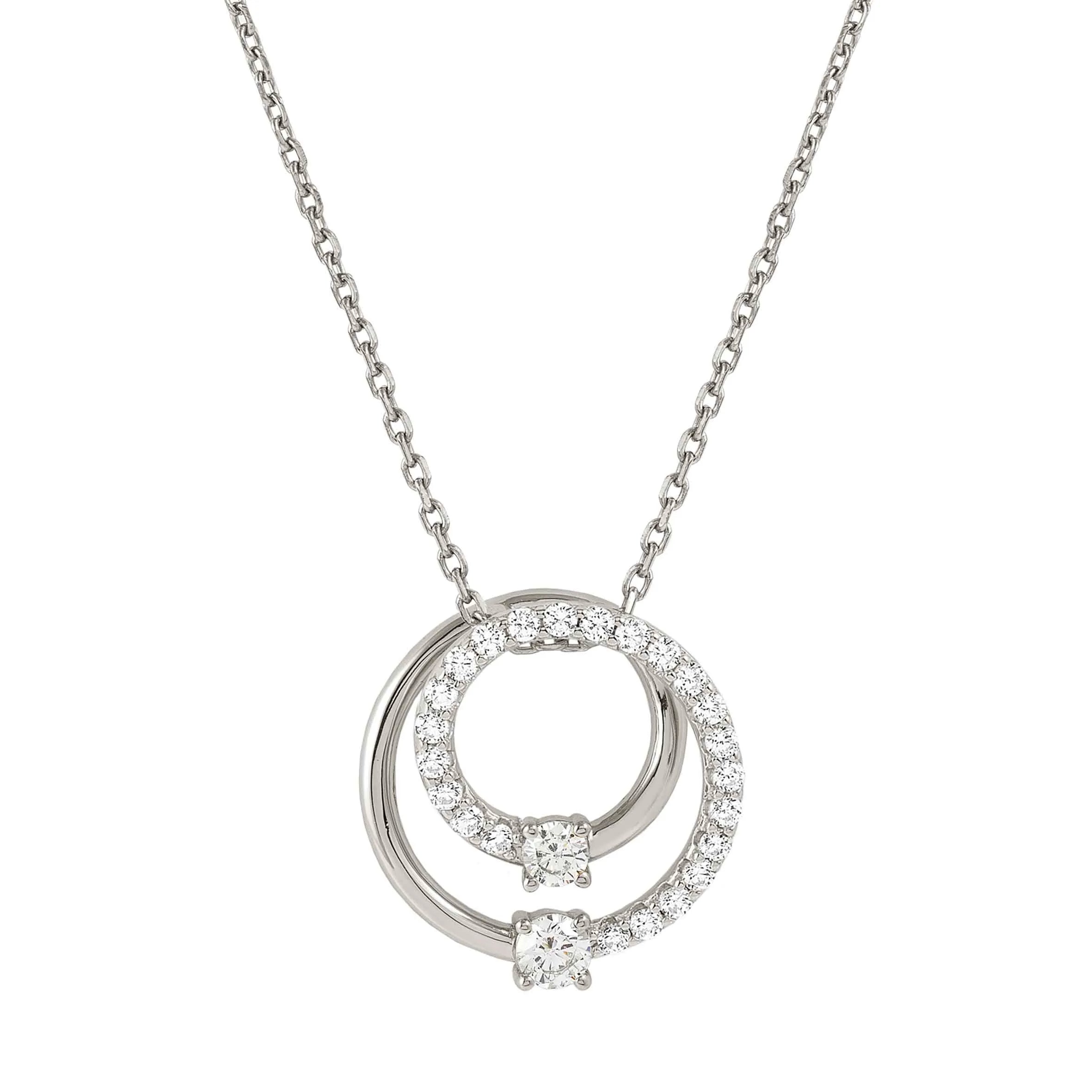 Collana Cosmiclove in argento con Cubic Zirconia