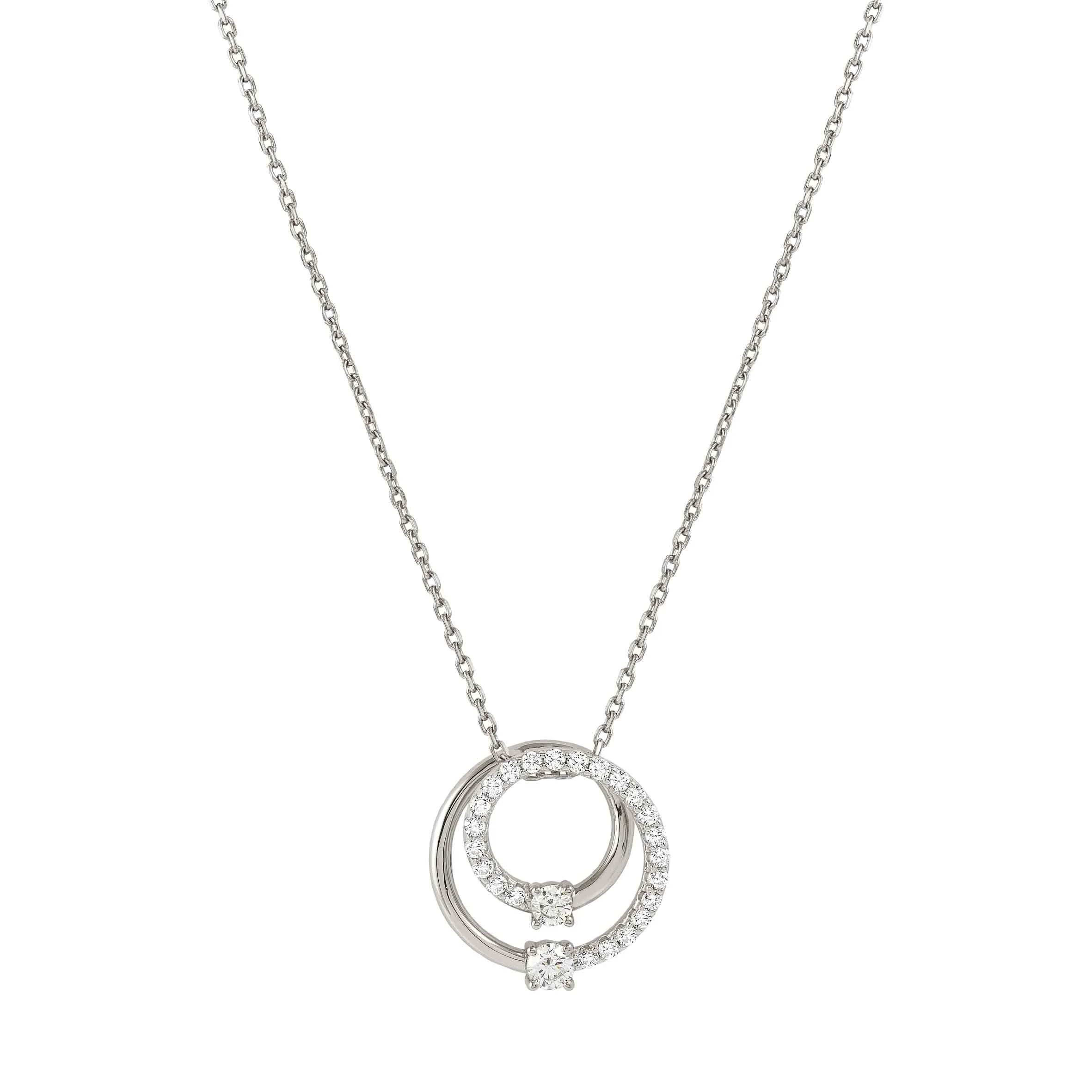 Collana Cosmiclove in argento con Cubic Zirconia