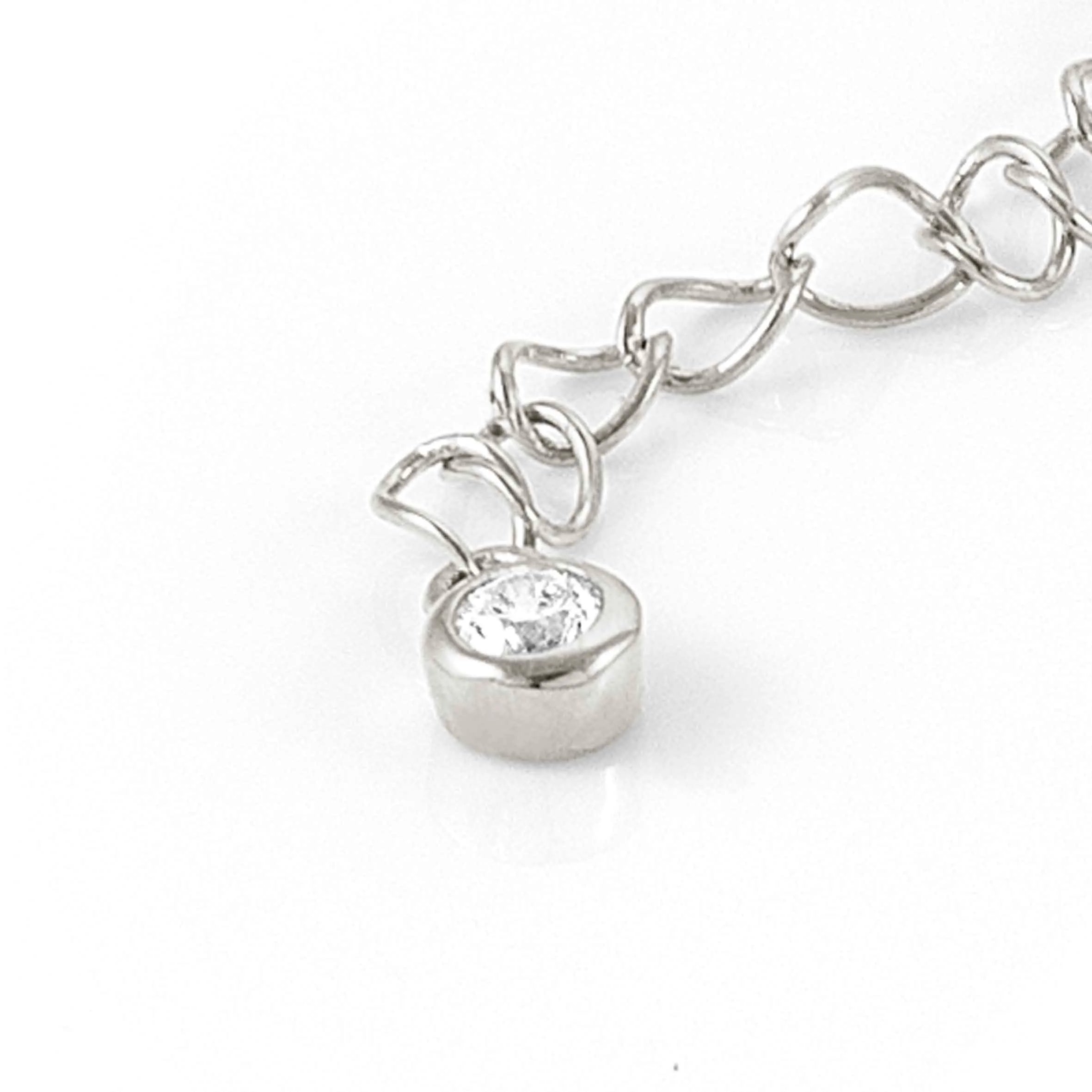 Collana Cosmiclove in argento con Cubic Zirconia